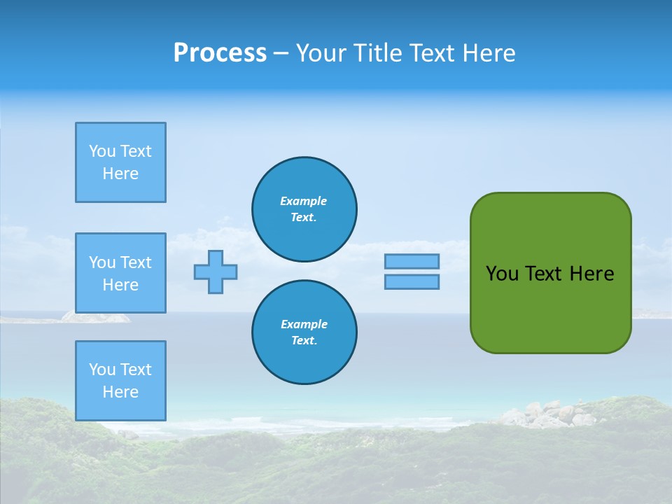 Victoria Sunlight Summer PowerPoint Template