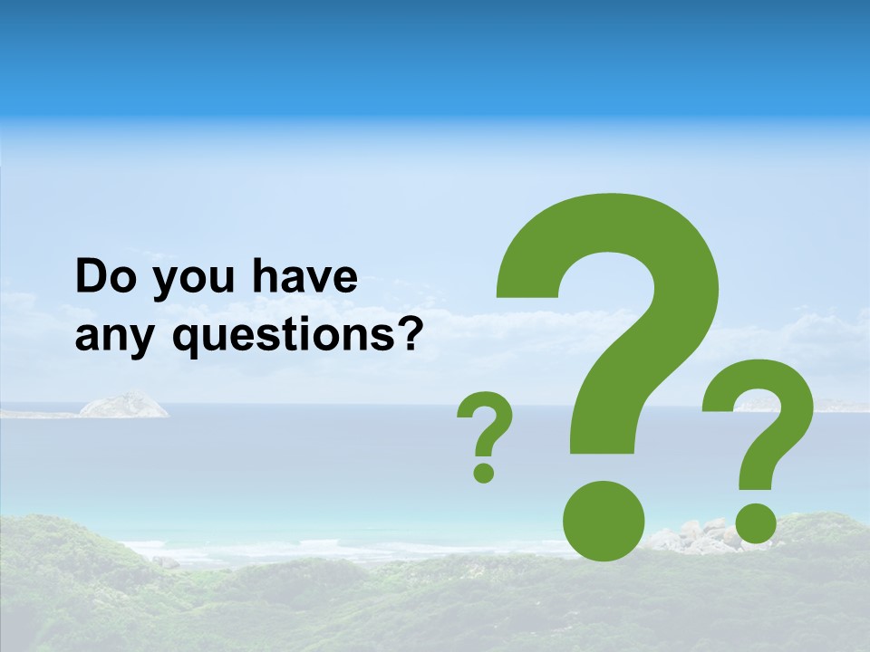 Victoria Sunlight Summer PowerPoint Template