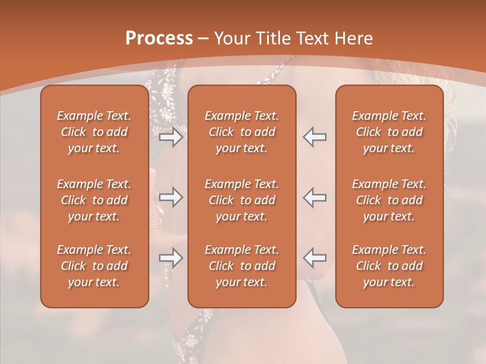 Bodybuilder Bikini Strong PowerPoint Template