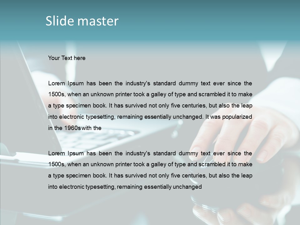 Busy Reflect Work PowerPoint Template
