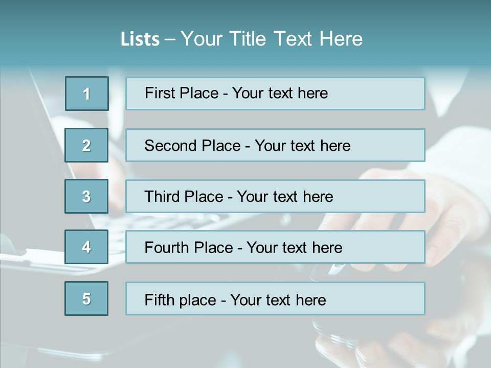Busy Reflect Work PowerPoint Template