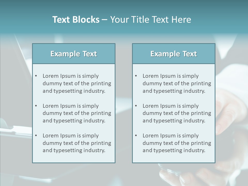 Busy Reflect Work PowerPoint Template