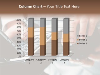 Hand Touch Computer PowerPoint Template