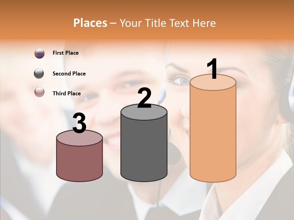 Young Operator Male PowerPoint Template
