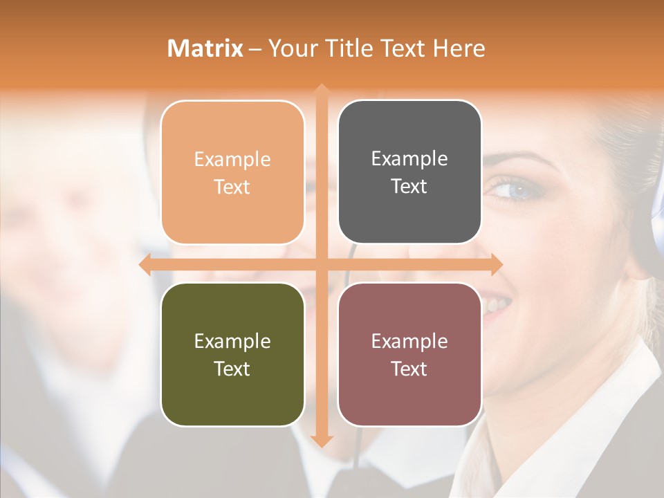 Young Operator Male PowerPoint Template