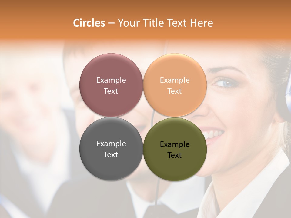 Young Operator Male PowerPoint Template