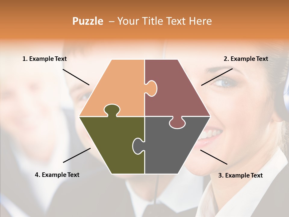 Young Operator Male PowerPoint Template
