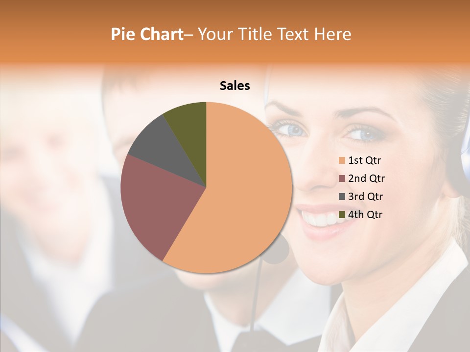Young Operator Male PowerPoint Template