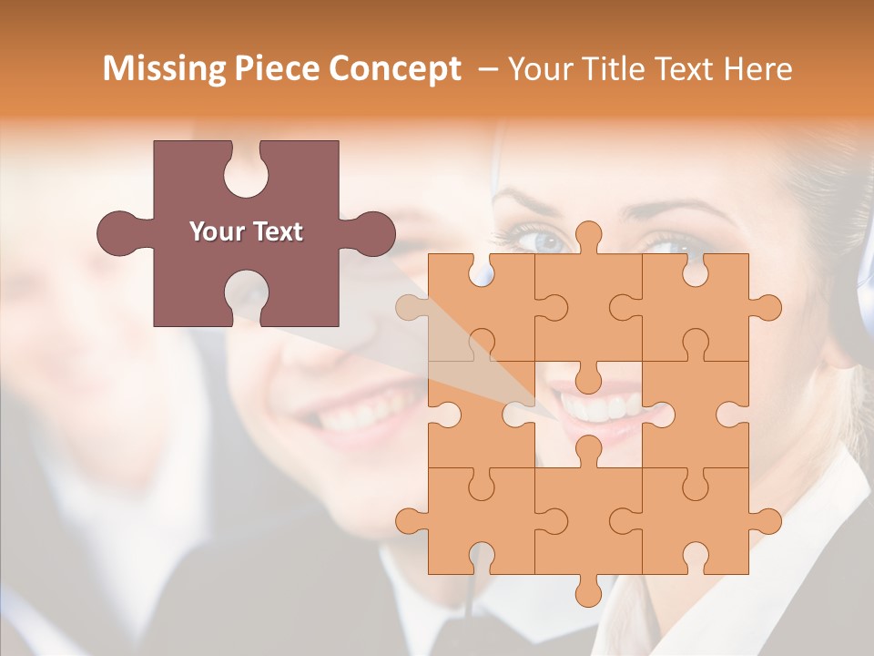 Young Operator Male PowerPoint Template