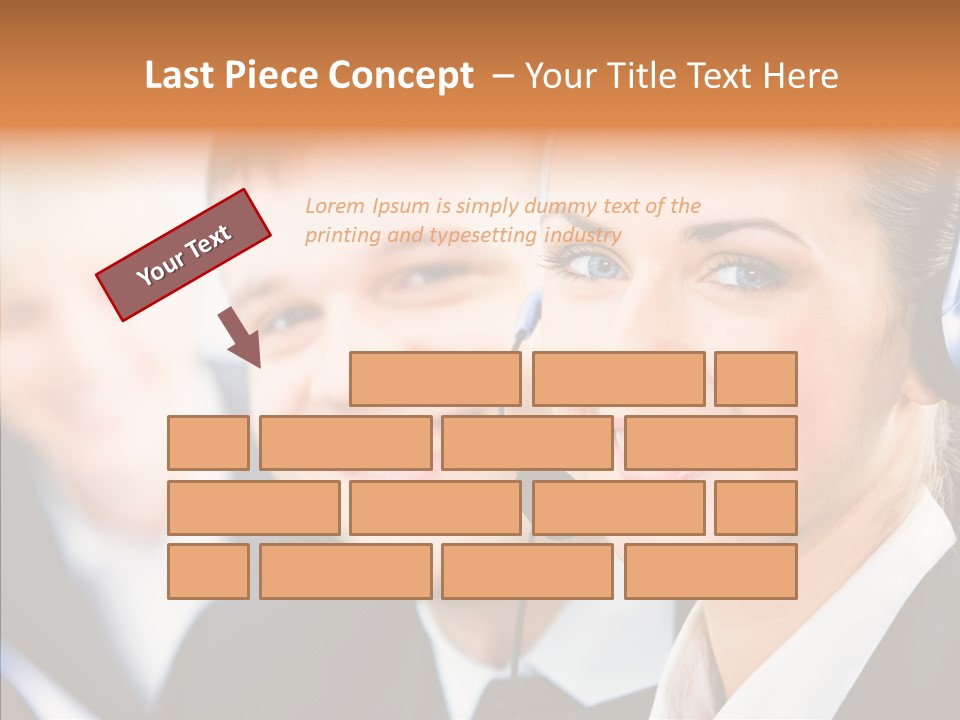 Young Operator Male PowerPoint Template