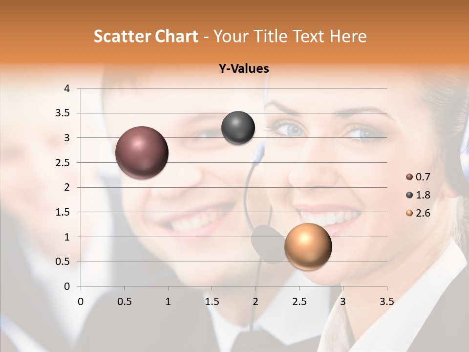 Young Operator Male PowerPoint Template