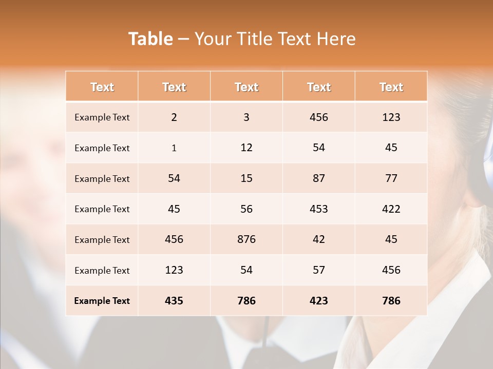 Young Operator Male PowerPoint Template