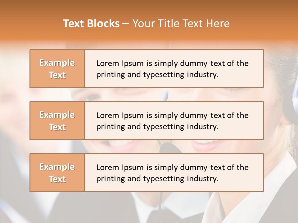Young Operator Male PowerPoint Template