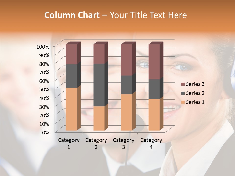 Young Operator Male PowerPoint Template