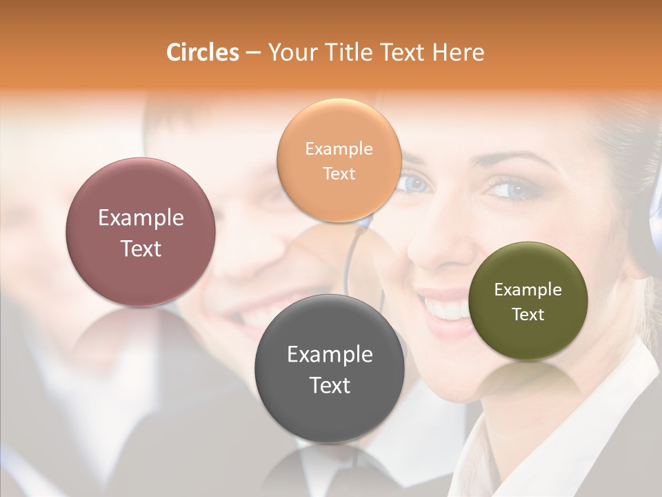 Young Operator Male PowerPoint Template