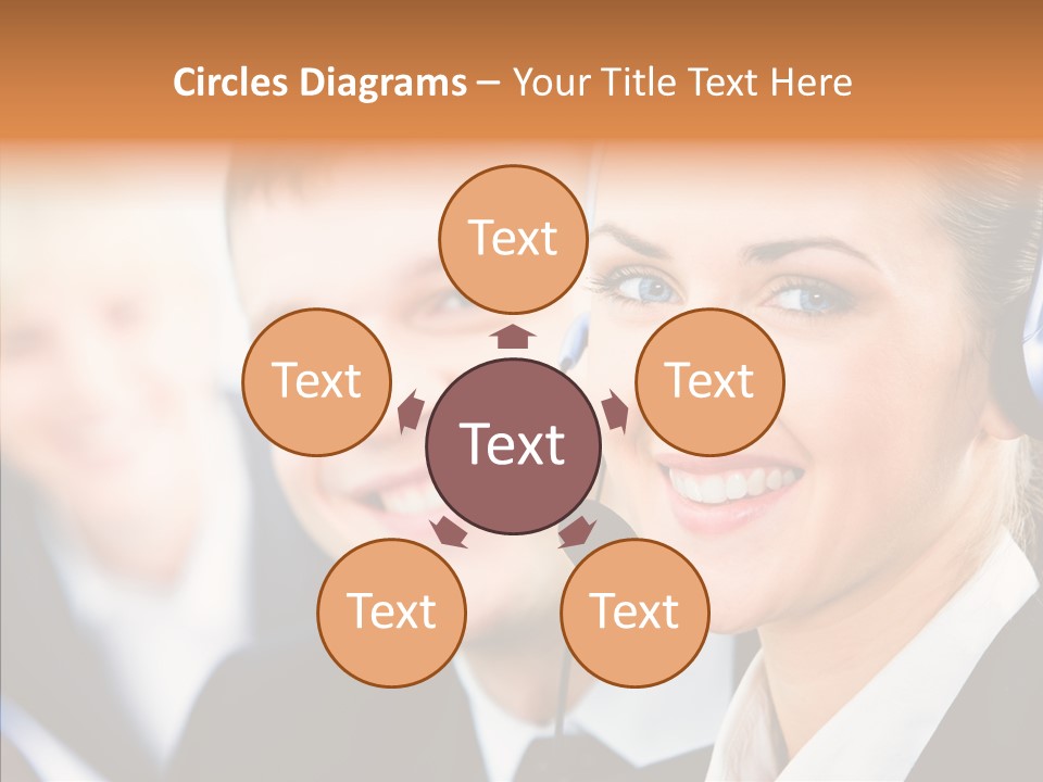 Young Operator Male PowerPoint Template