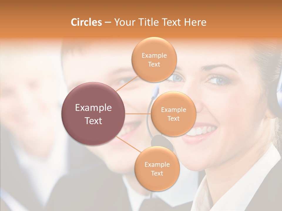 Young Operator Male PowerPoint Template