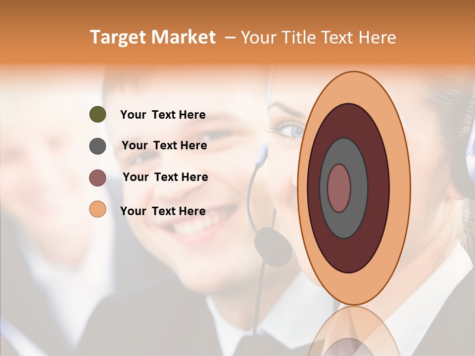 Young Operator Male PowerPoint Template