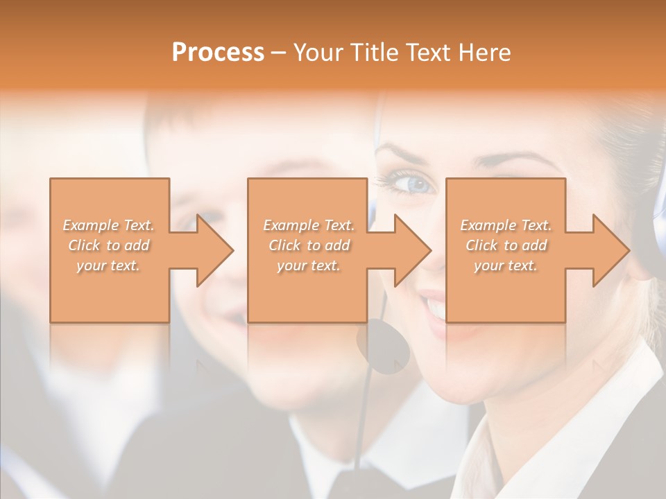Young Operator Male PowerPoint Template
