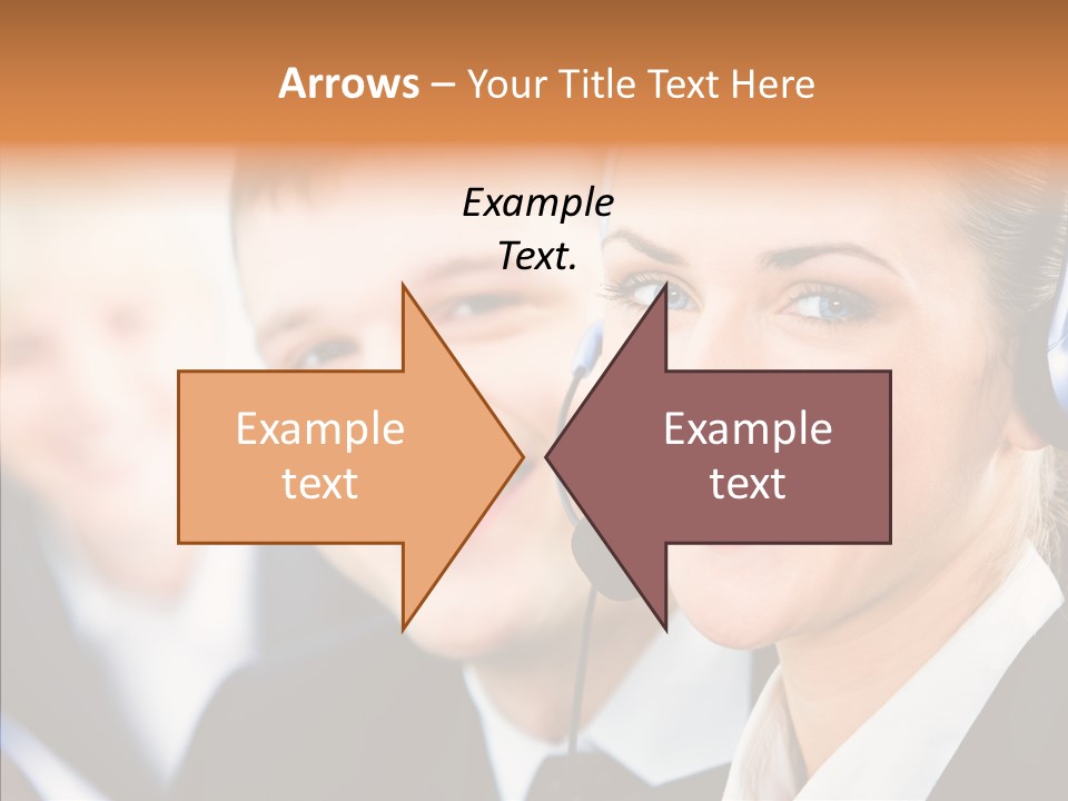 Young Operator Male PowerPoint Template