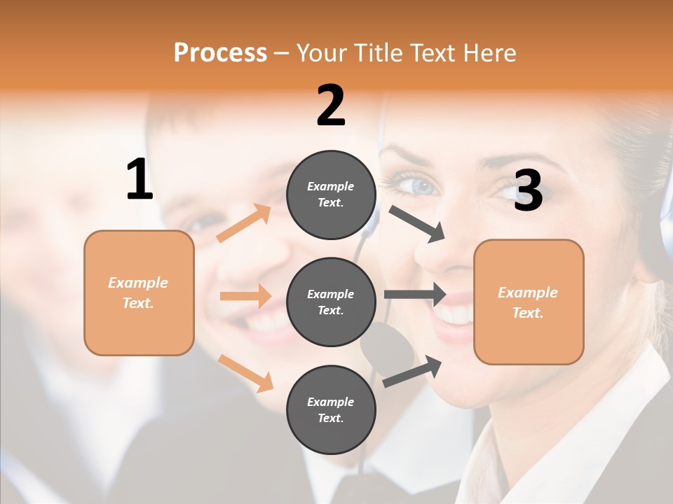 Young Operator Male PowerPoint Template