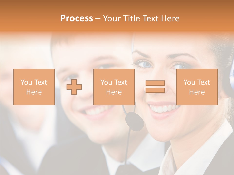 Young Operator Male PowerPoint Template