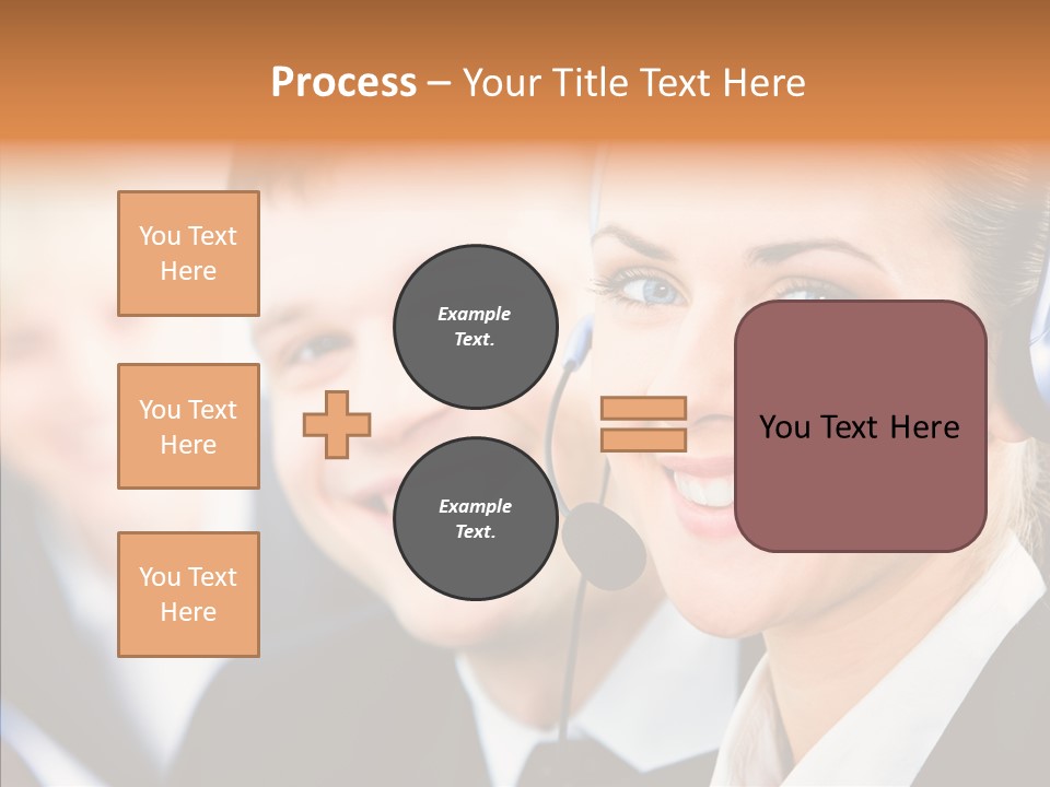 Young Operator Male PowerPoint Template