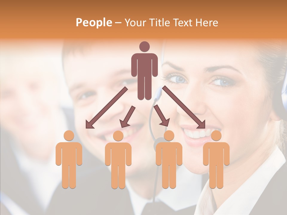 Young Operator Male PowerPoint Template