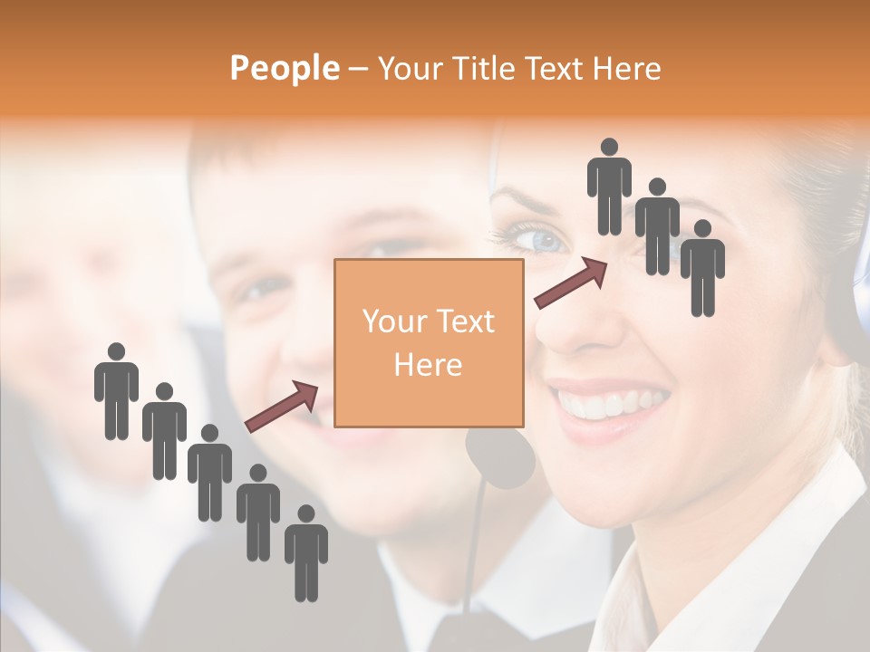 Young Operator Male PowerPoint Template