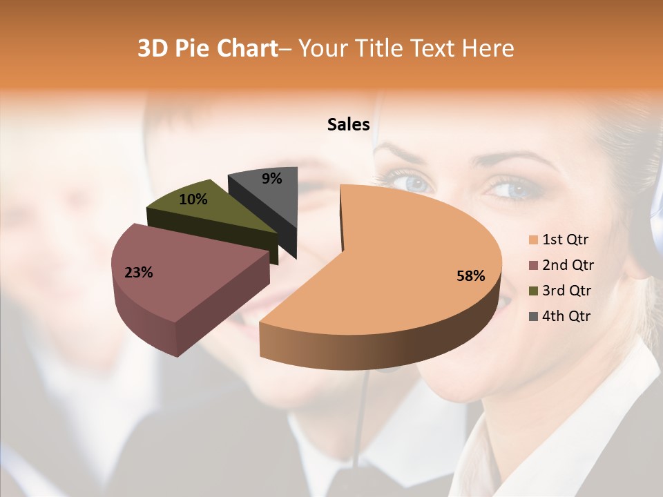 Young Operator Male PowerPoint Template