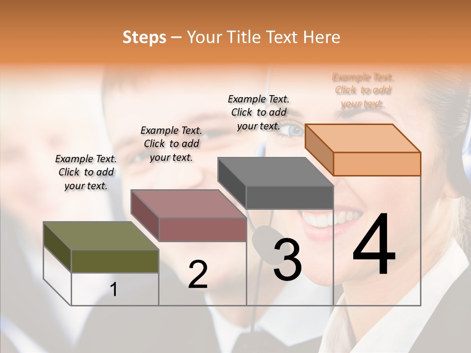 Young Operator Male PowerPoint Template