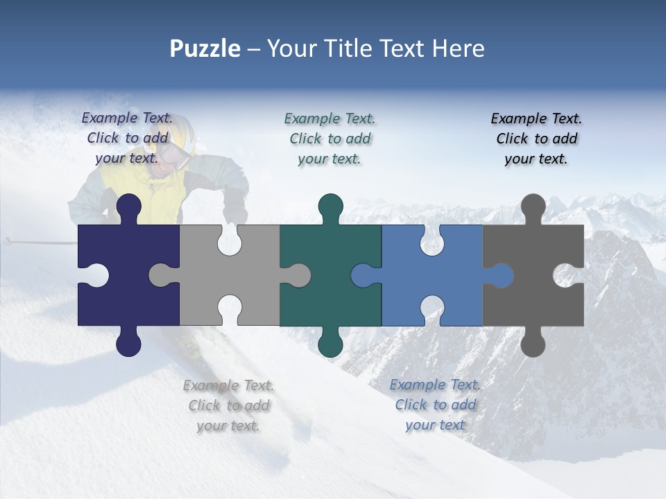 Lifestyle Extreme Season PowerPoint Template