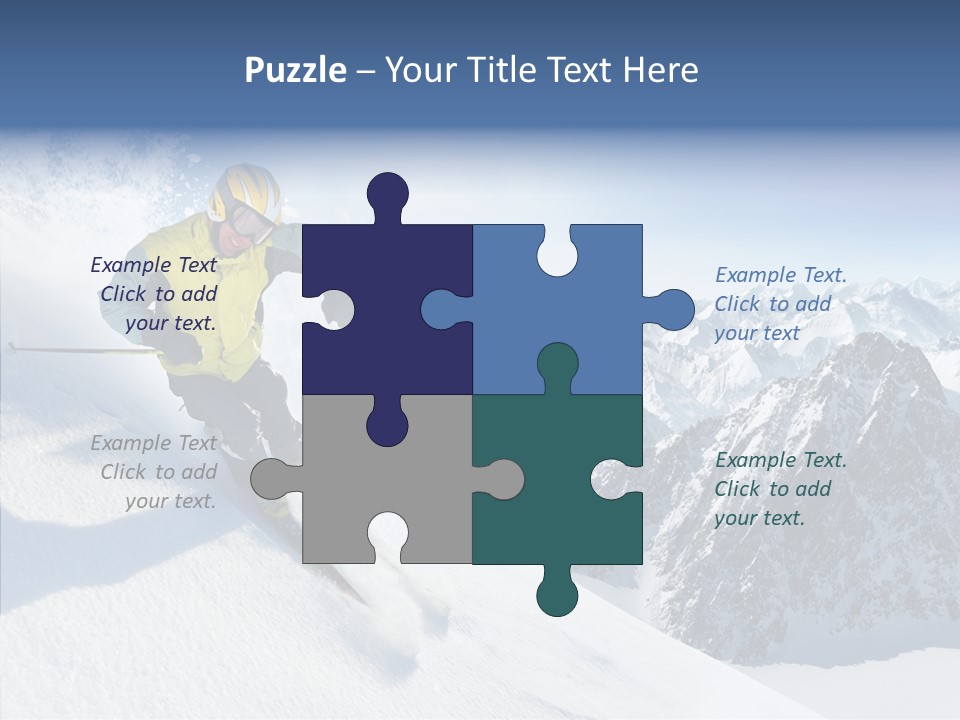 Lifestyle Extreme Season PowerPoint Template