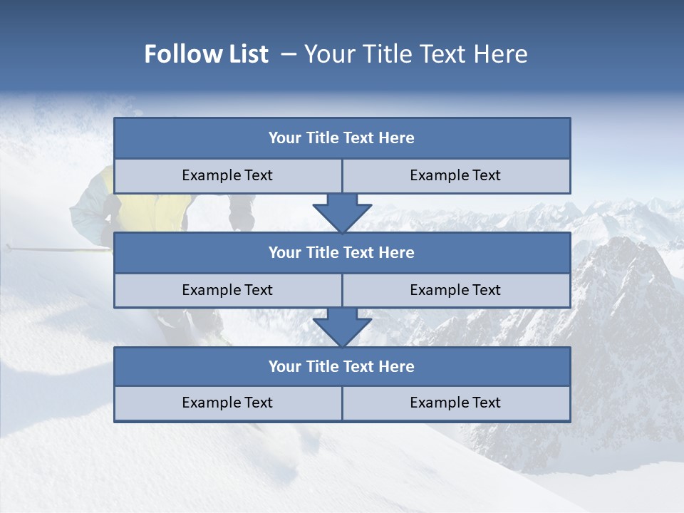 Lifestyle Extreme Season PowerPoint Template