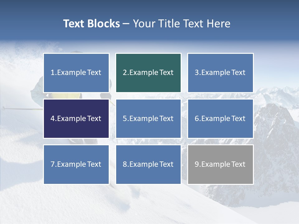 Lifestyle Extreme Season PowerPoint Template