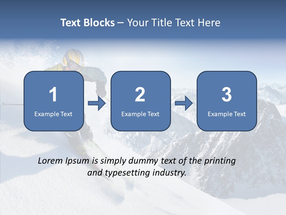 Lifestyle Extreme Season PowerPoint Template