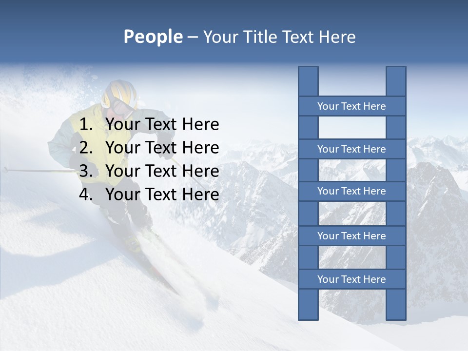 Lifestyle Extreme Season PowerPoint Template