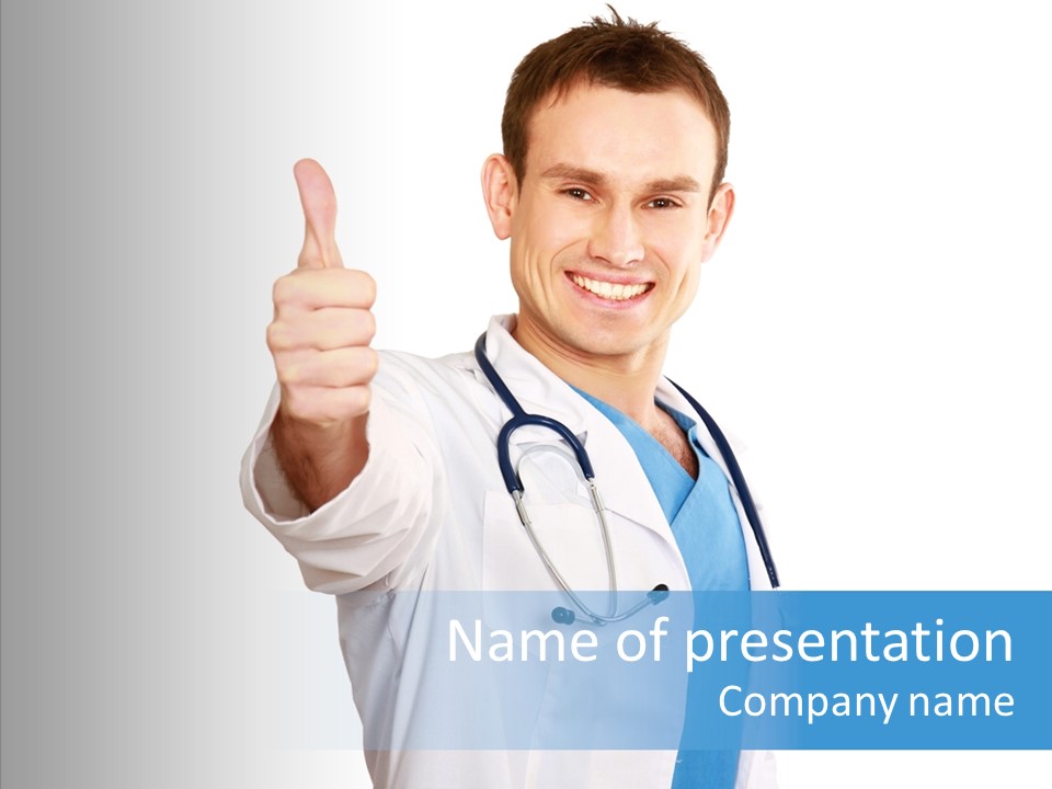 Medicine Physician Practitioner PowerPoint Template