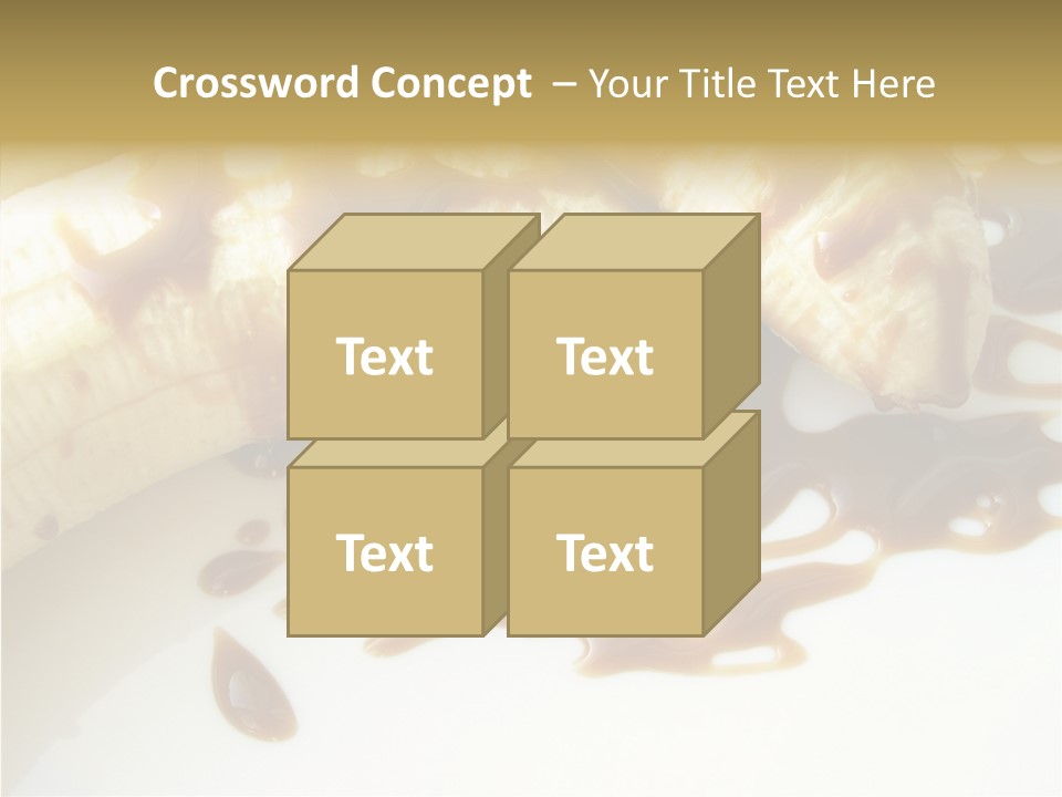 Thaw Banana Taste PowerPoint Template