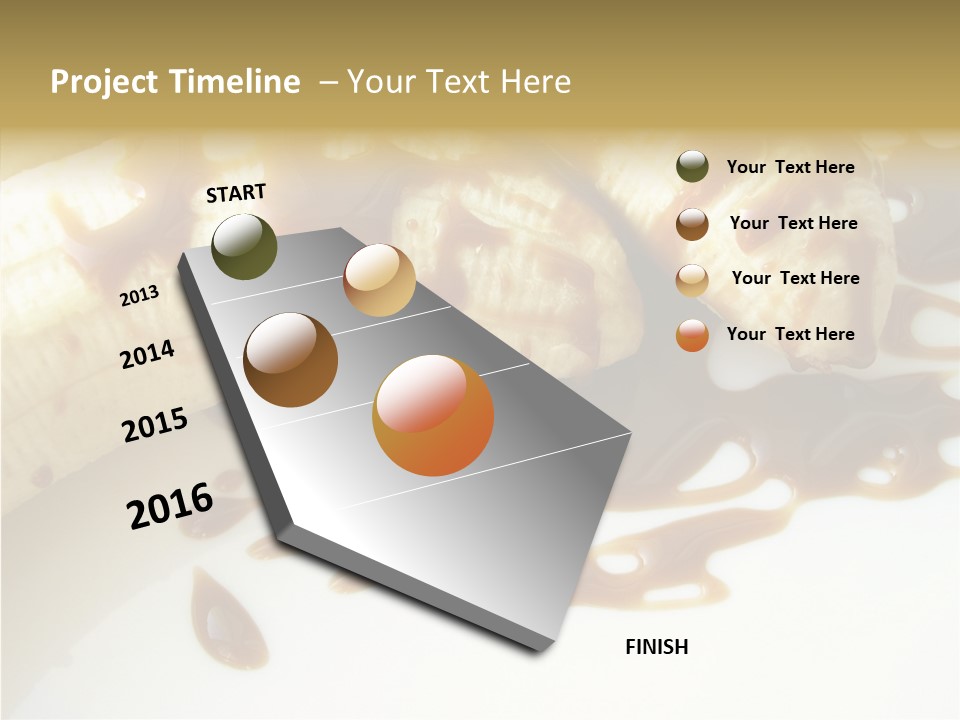 Thaw Banana Taste PowerPoint Template