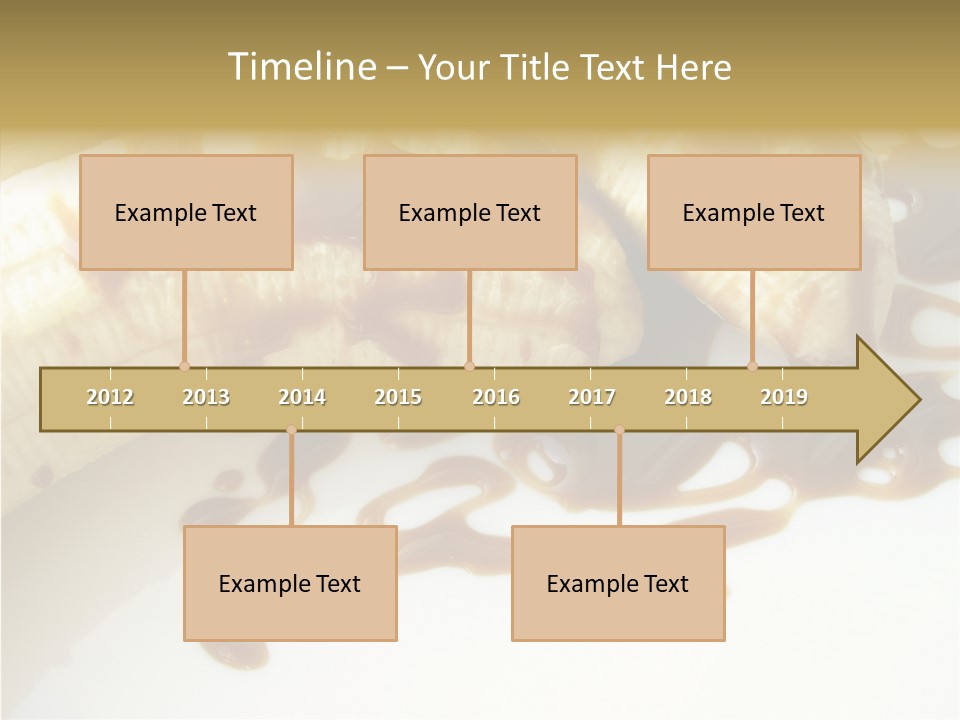 Thaw Banana Taste PowerPoint Template
