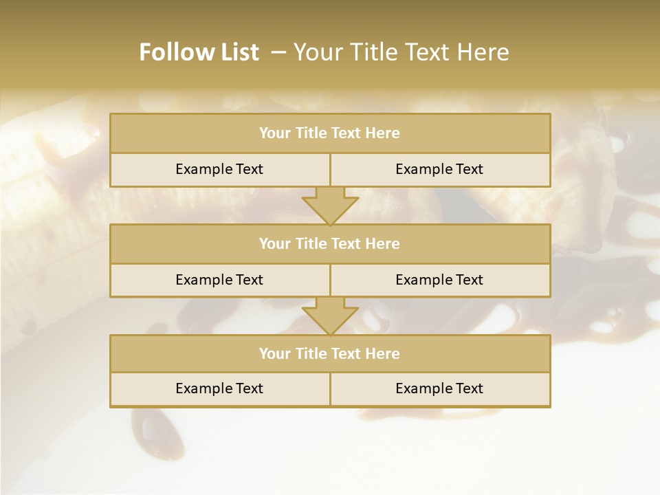 Thaw Banana Taste PowerPoint Template