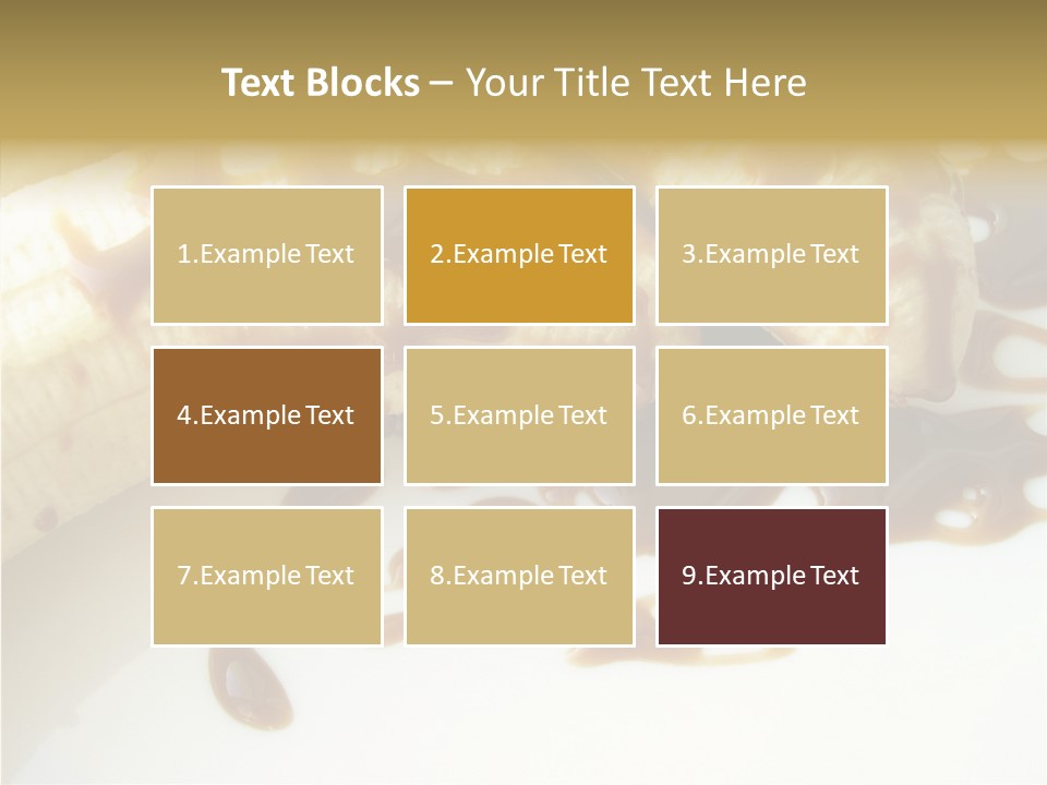 Thaw Banana Taste PowerPoint Template