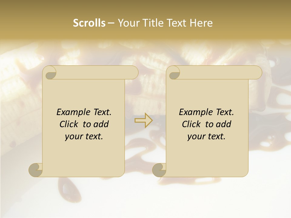 Thaw Banana Taste PowerPoint Template