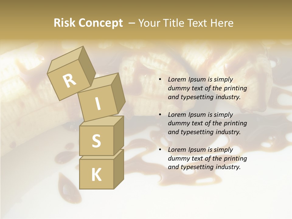 Thaw Banana Taste PowerPoint Template