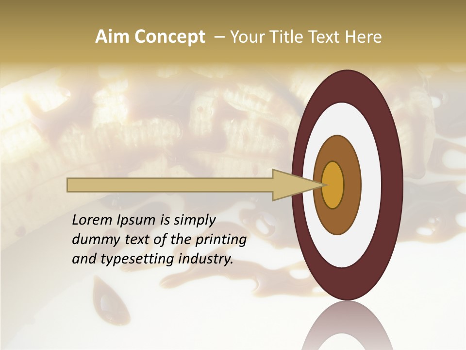 Thaw Banana Taste PowerPoint Template