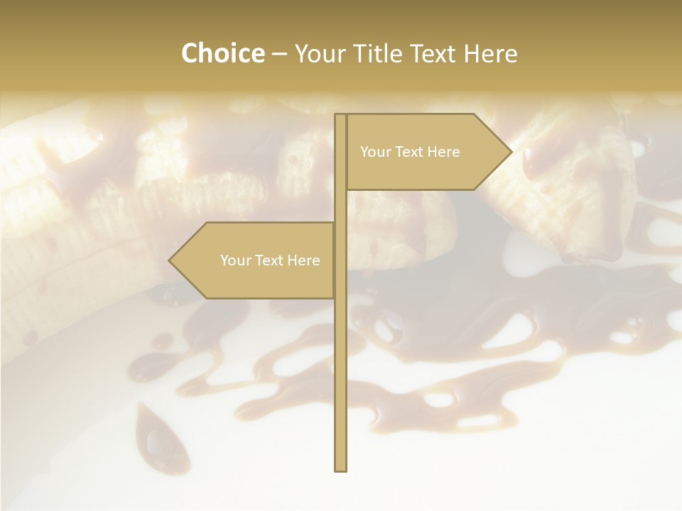 Thaw Banana Taste PowerPoint Template
