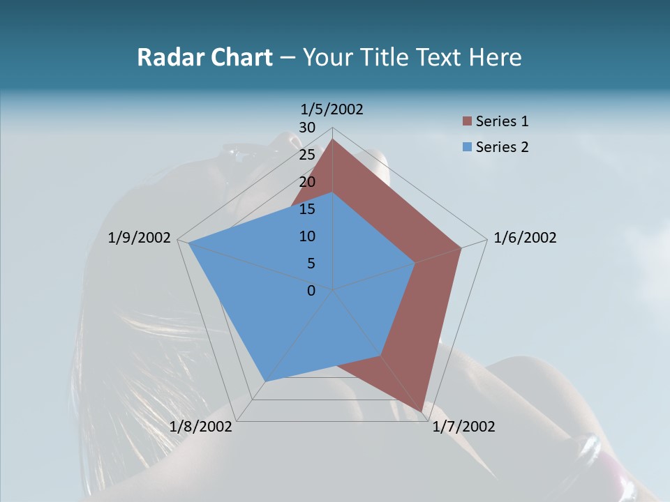Top Sunglasses Neck PowerPoint Template