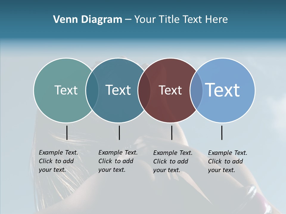 Top Sunglasses Neck PowerPoint Template