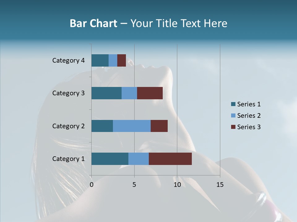 Top Sunglasses Neck PowerPoint Template
